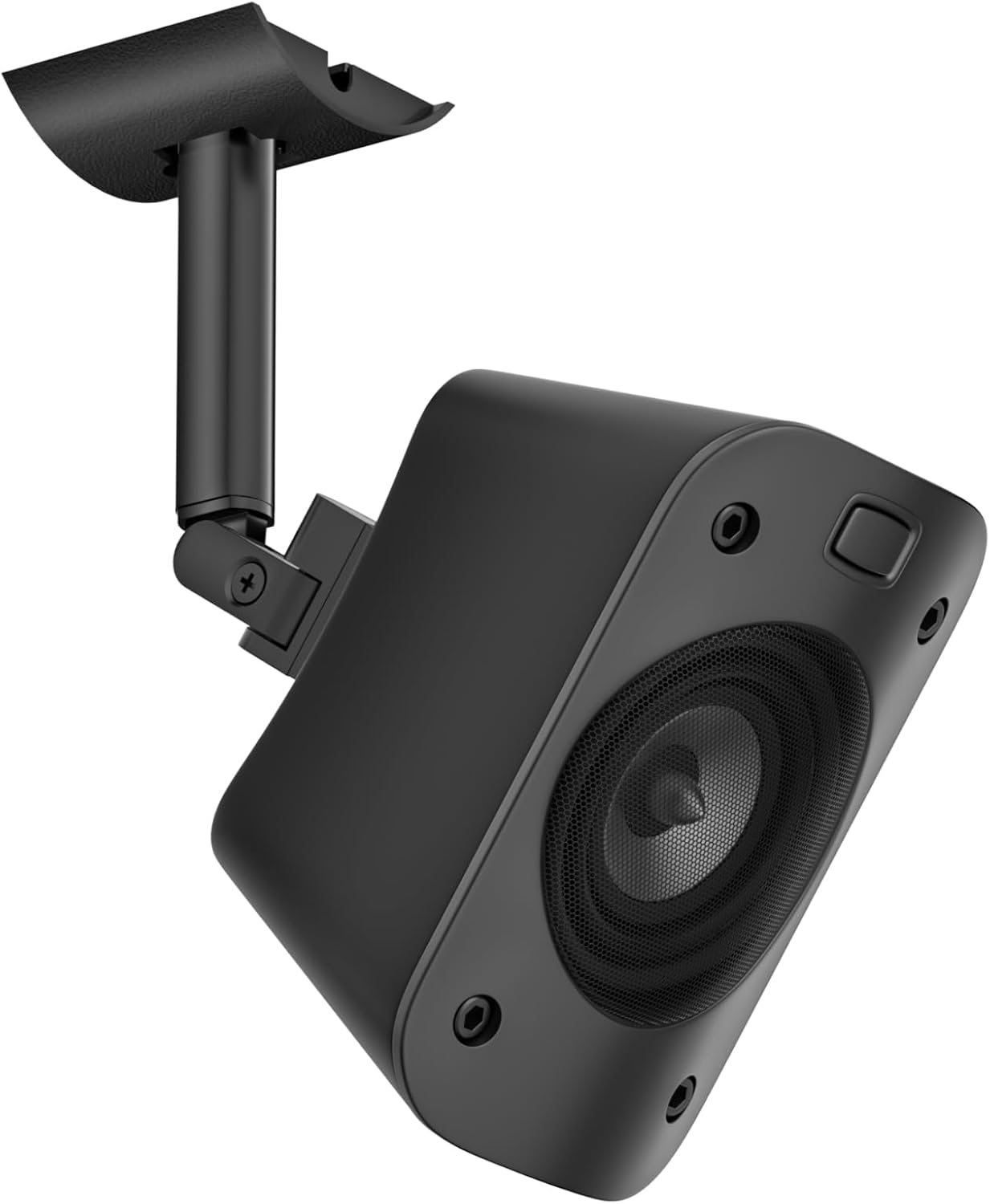 1 Pack, Wall Or Ceiling Mount for Logitech Z906 5.1 Surround Sound Speaker System Tilt and Swivel Adjustable Mounting Bracket for Logitech Z906 Satellite Speakers Wall Mounts - Flex Gamingproduct_type