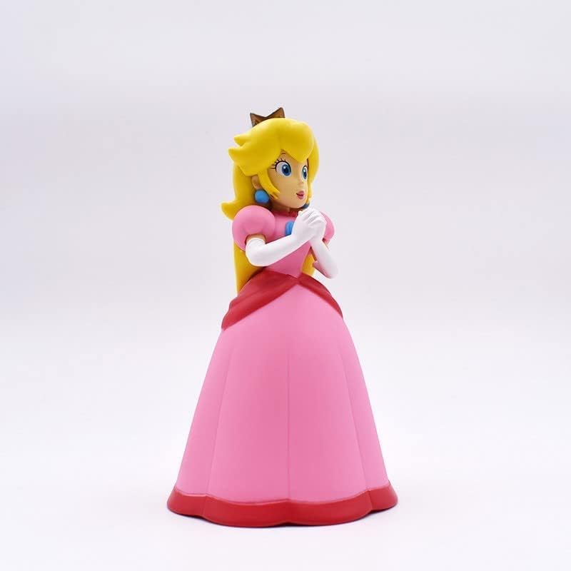Ruz Mario Princess Peach PVC 6 Inch Action Figure