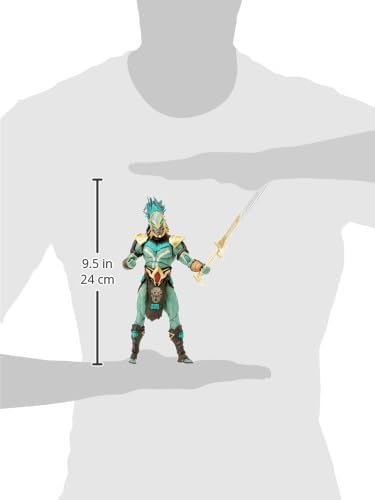 McFarlane Toys Mortal Kombat Kotal Kahn 7" Action Figure with Accessories | Mortal Kombat 7 Inch Action Figure Wave 7 - Kotal Kahn