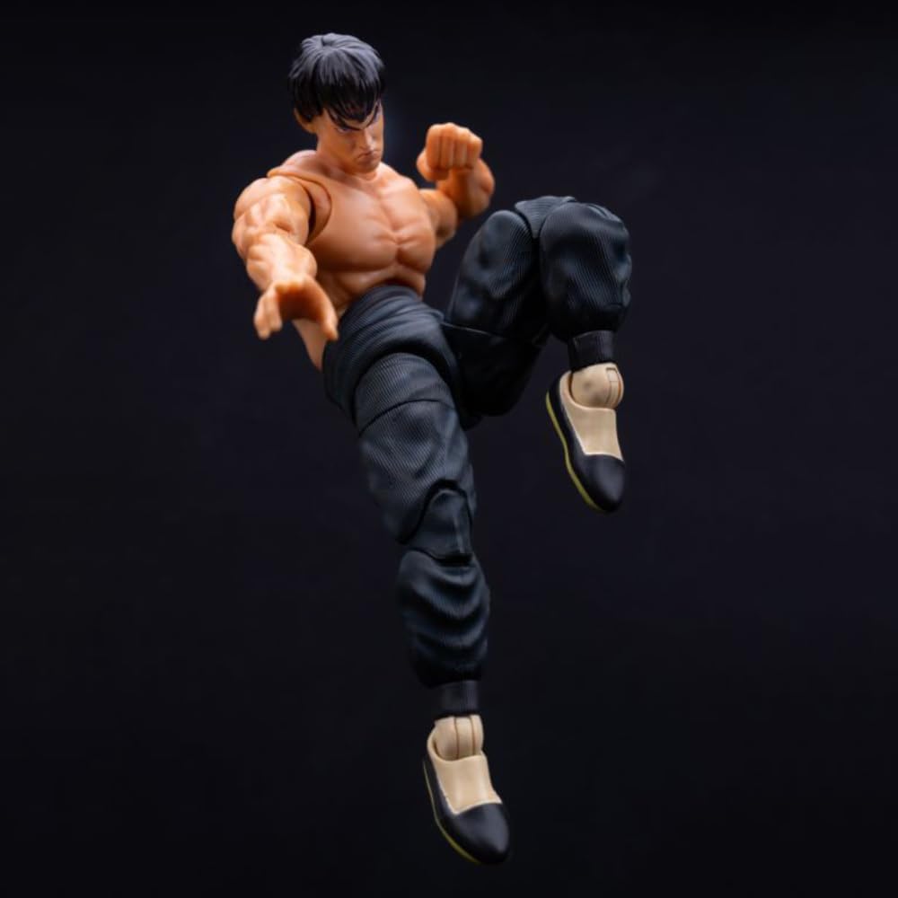 Jada Street Fighter II 6" Fei Long Action Figure, Toys for Kids and Adults