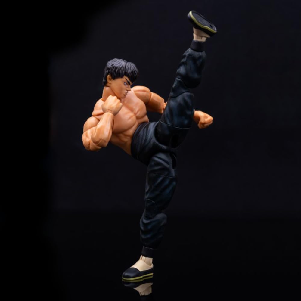 Jada Street Fighter II 6" Fei Long Action Figure, Toys for Kids and Adults