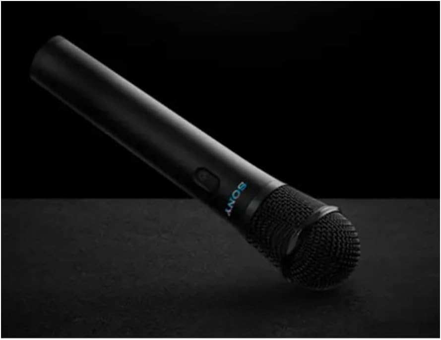 Sony ULT MIC Wireless Microphone for Karaoke, Two Wireless Mics & Receiver | 20 Hr Battery with Quick Charging, Clear Vocals, Duet Assist, Noise Reduction. Pairs Perfectly with ULT POWER SOUND series