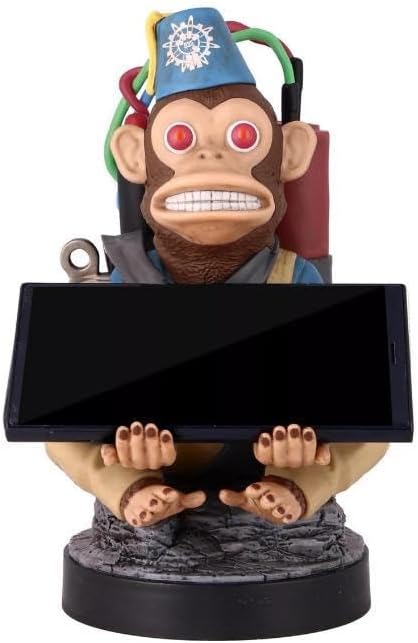 Exquisite Gaming: Call of Duty: Monkeybomb - Original Mobile Phone & Gaming Controller Holder, Device Stand, Cable Guys, Licensed Figure - Flex Gamingproduct_type