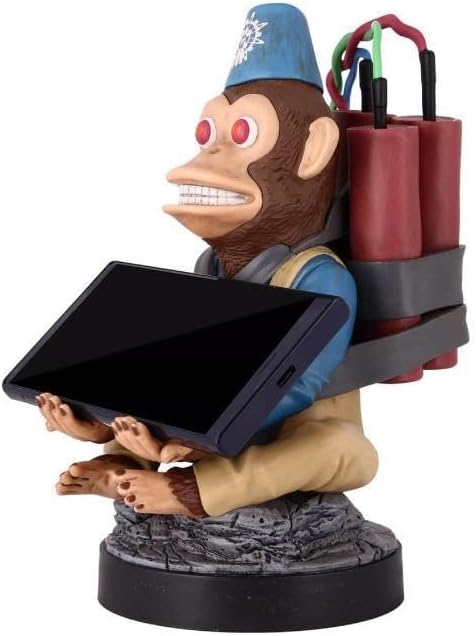 Exquisite Gaming: Call of Duty: Monkeybomb - Original Mobile Phone & Gaming Controller Holder, Device Stand, Cable Guys, Licensed Figure - Flex Gamingproduct_type