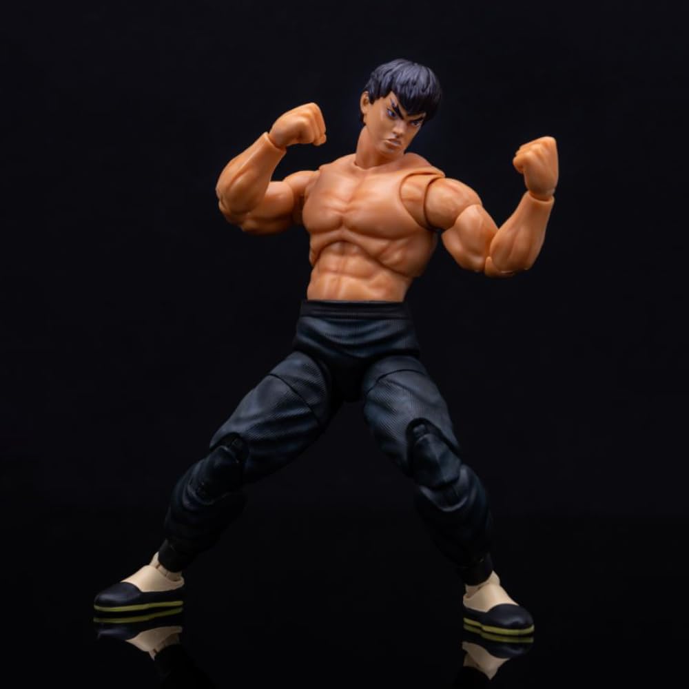 Jada Street Fighter II 6" Fei Long Action Figure, Toys for Kids and Adults