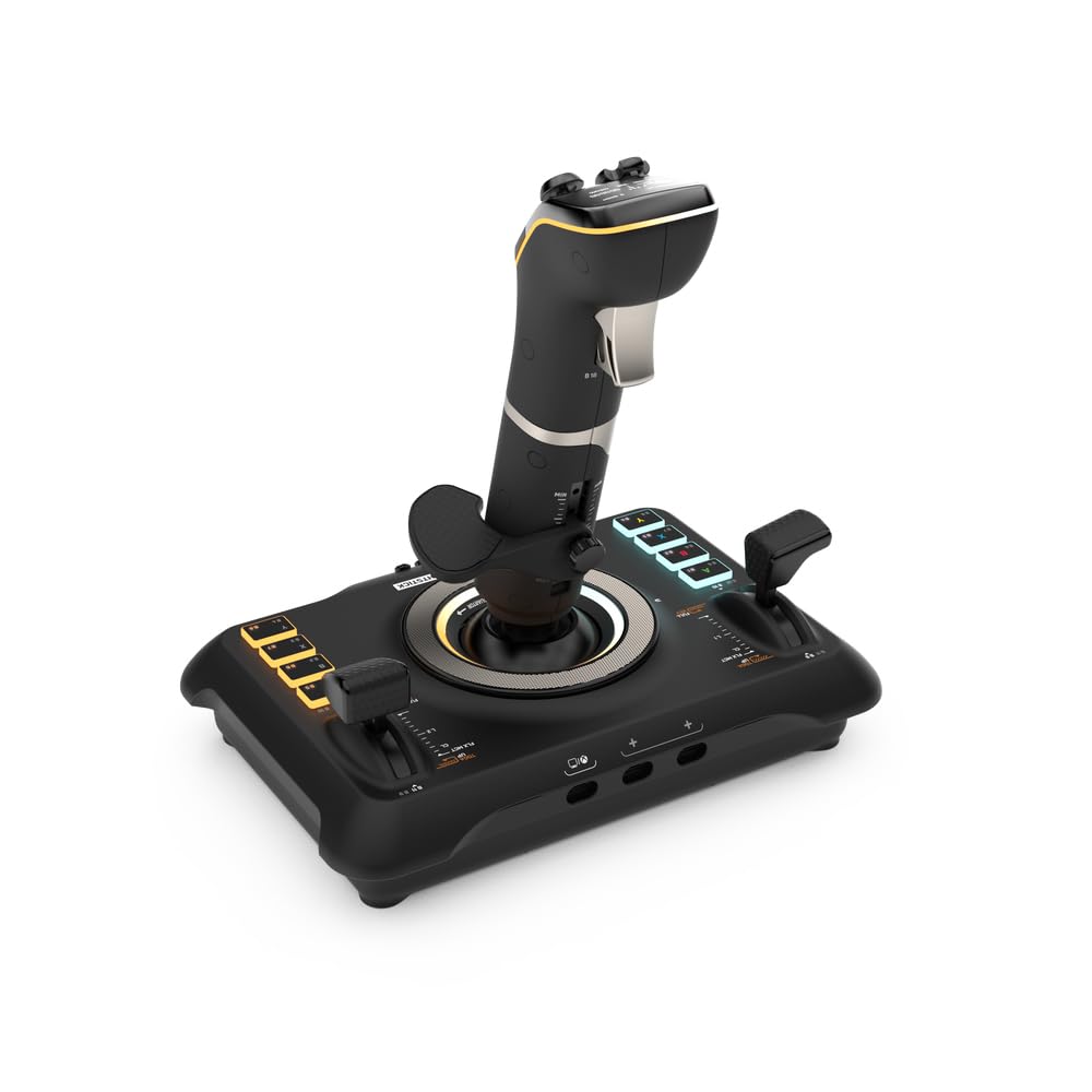 Turtle Beach VelocityOne Flight Universal Control System - Xbox Series X & Xbox Series S, Xbox One & Windows 10 & 11 PCs with Yoke Handle, Throttle Quadrant, Trim Wheel & Rudder Controls | Xbox Series X|S, Xbox One, Windows PC, Complete Controls, Yoke Han - Flex Gamingproduct_type