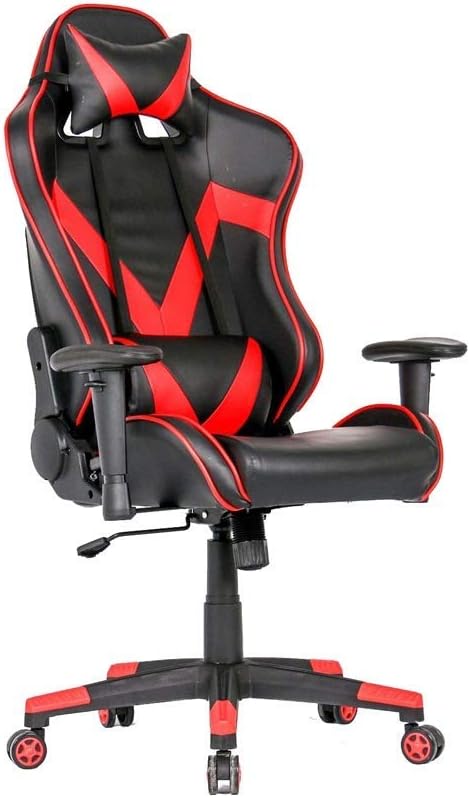 Gaming Video Game Chair Gaming Chair Office Chair 360° Rotation and 160° Recline Adjustable Armrest Adult Racing Computer Gaming Chair (Color : Picture Color Size : 70X70X127CM) - Flex Gamingproduct_type