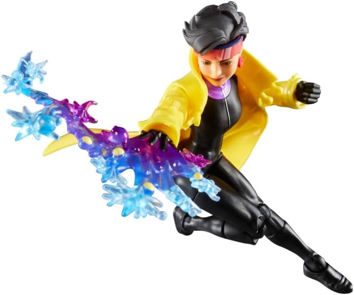 Marvel Legends Series Jubilee, X-Men '97 Collectible 6-Inch Action Figure Toy | 6-Inch Scale, Includes 5 Accessories, Attachable Plasmoid Power Fx, Soda Cup, 20 Plus Points Articulation