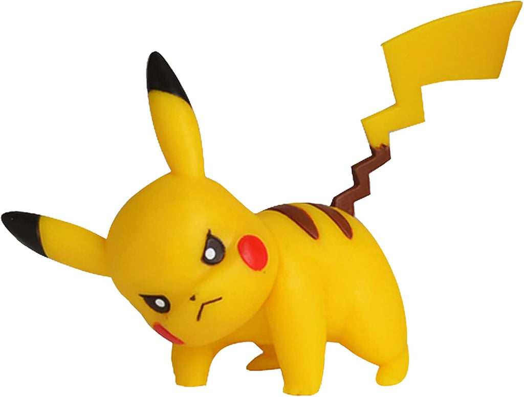 Pokemon Battle Figure 8 Pack - Six 2-Inch and Two 3-Inch Battle Ready Figures including Pikachu