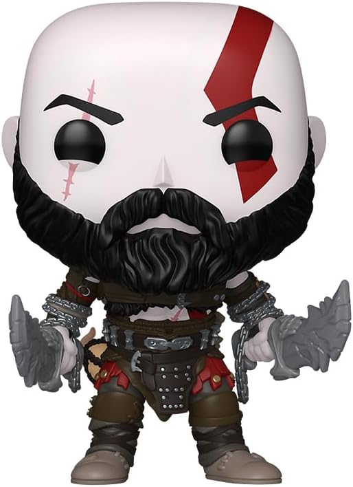 Epic Collectibles Pop God of War - Kratos with Blades Vinyl Figure | Bundled with Box Protector Compatible for Funko