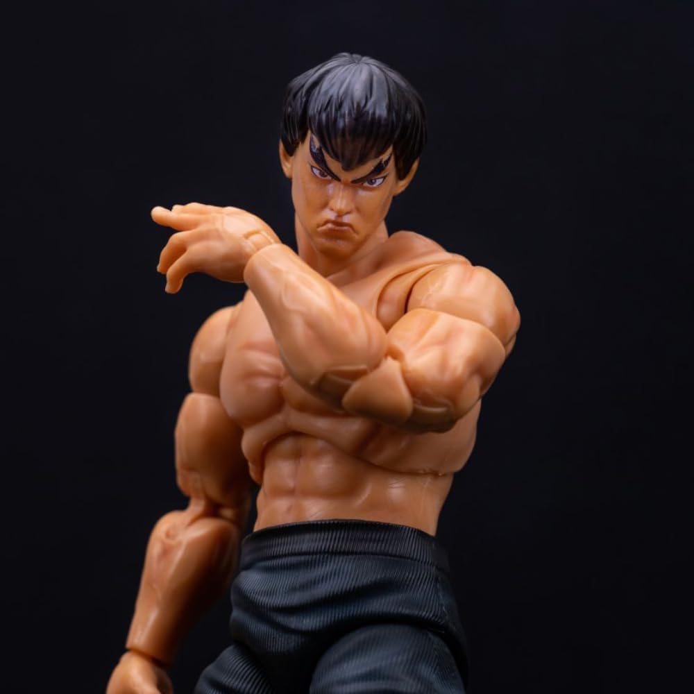 Jada Street Fighter II 6" Fei Long Action Figure, Toys for Kids and Adults