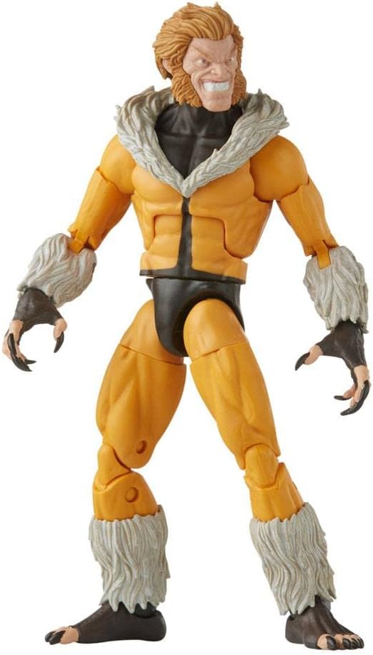 Marvel Legends Series X-Men Sabretooth Action Figure – 6"