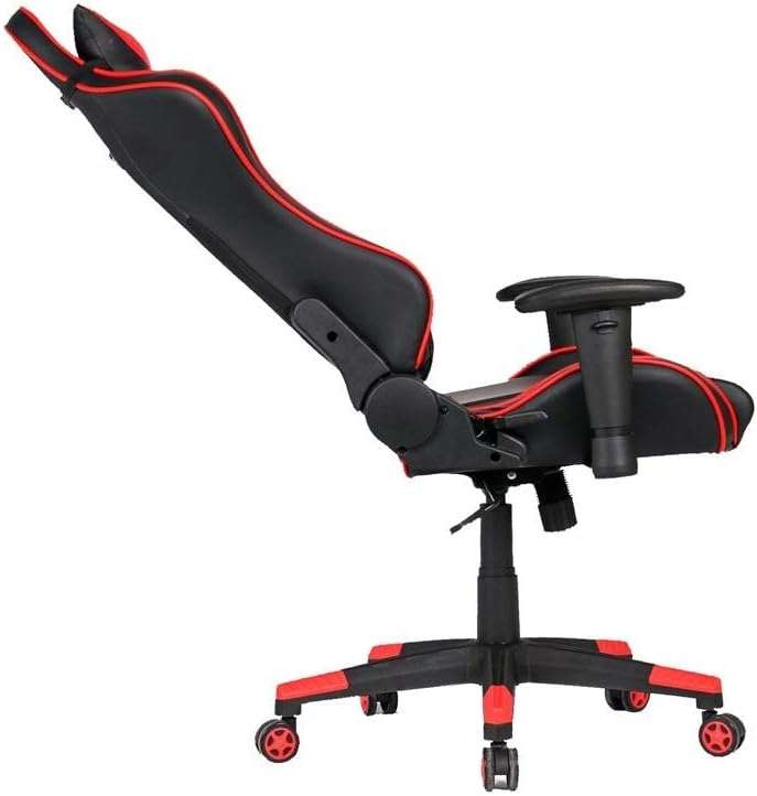 Gaming Video Game Chair Gaming Chair Office Chair 360° Rotation and 160° Recline Adjustable Armrest Adult Racing Computer Gaming Chair (Color : Picture Color Size : 70X70X127CM) - Flex Gamingproduct_type