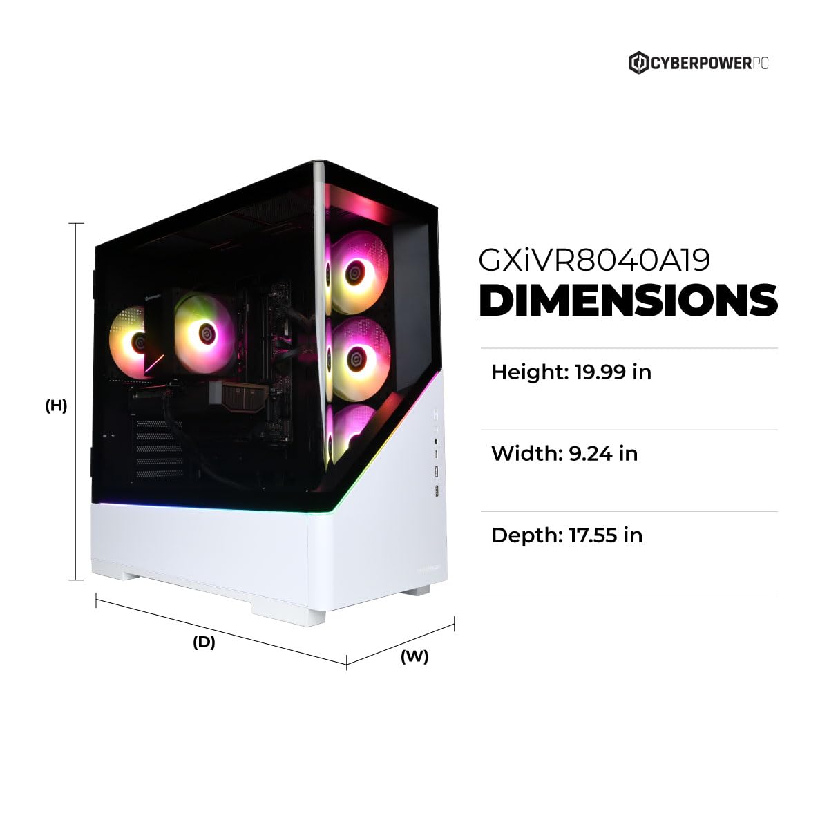 CyberPowerPC Gaming PC, Intel Core i7-14700F, GeForce RTX 5060 Ti 8GB | Gamer Xtreme, 16GB DDR5, 1TB PCIe 4.0 SSD, WiFi Ready & Windows 11 Home (GXiVR8040A19) - Flex Gamingproduct_type