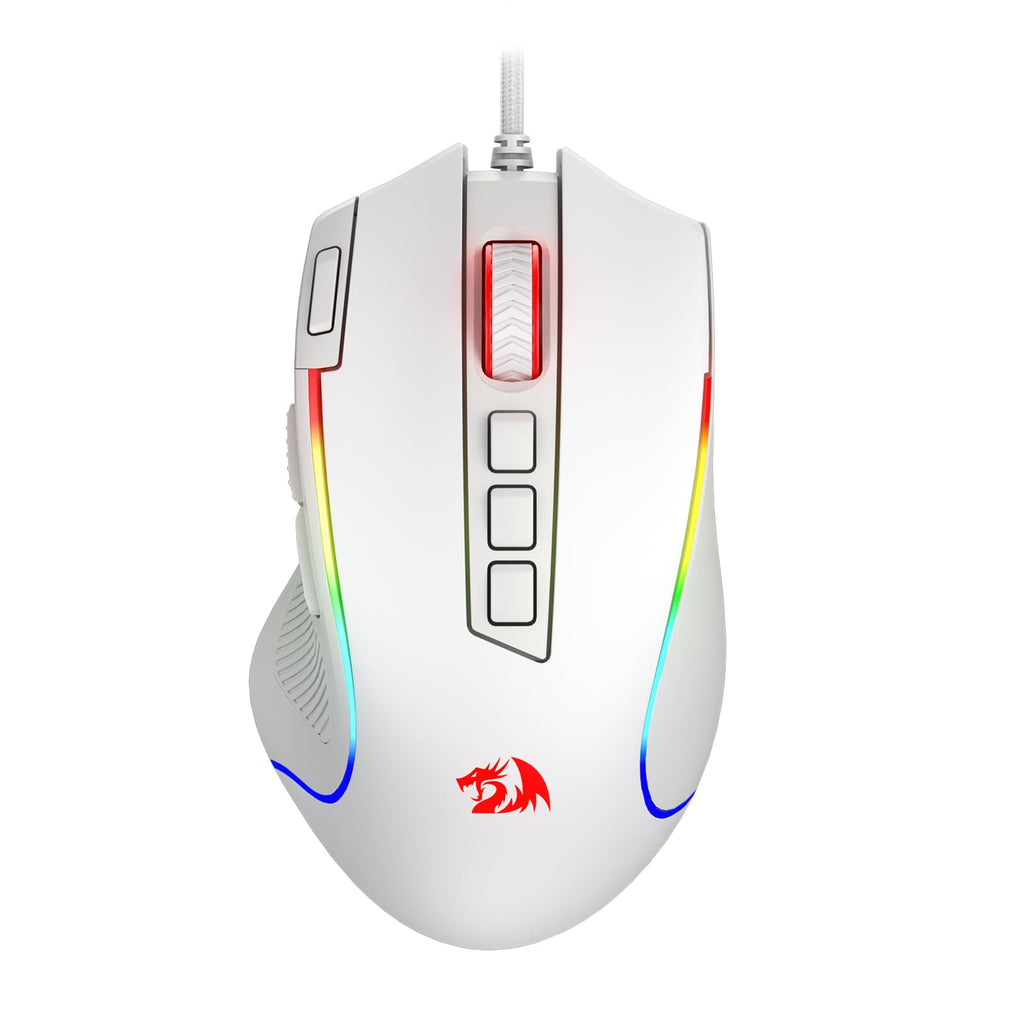 Redragon M612 Predator RGB Gaming Mouse, 8000 DPI Wired Optical Mouse with 11 Programmable Buttons & 5 Backlit Modes, Software Supports DIY Keybinds Rapid Fire Button - Flex Gamingproduct_type