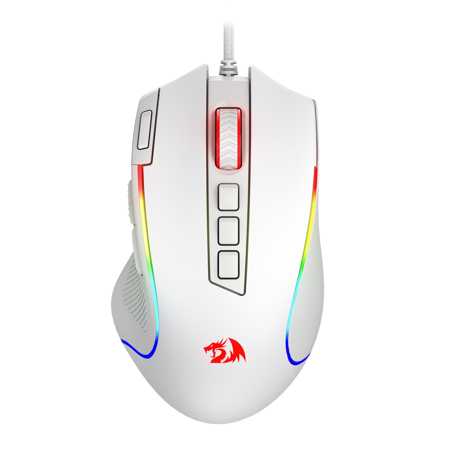 Redragon M612 Predator RGB Gaming Mouse, 8000 DPI Wired Optical Mouse with 11 Programmable Buttons & 5 Backlit Modes, Software Supports DIY Keybinds Rapid Fire Button - Flex Gamingproduct_type