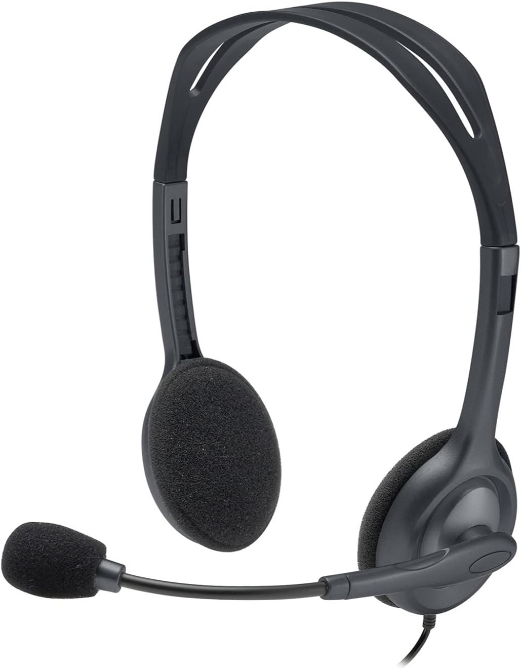 Logitech H111 Stereo Headset – Black