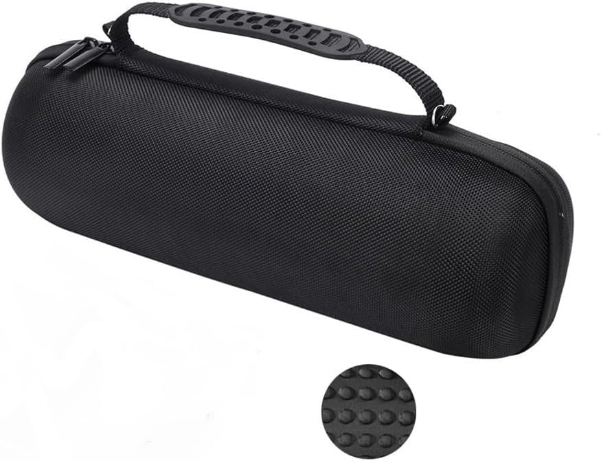 Charge 6 Portable Bluetooth Speaker | IP68 Waterproof, DustProof, and DropProof, Outdoor Wireless Audio | 28Hrs Playtime Megen Hardshell Protection Case (Black)