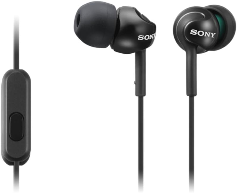 Sony Deep Bass Wired Earphones with Mic – 4 Colors