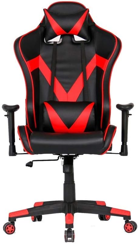 Gaming Video Game Chair Gaming Chair Office Chair 360° Rotation and 160° Recline Adjustable Armrest Adult Racing Computer Gaming Chair (Color : Picture Color Size : 70X70X127CM) - Flex Gamingproduct_type