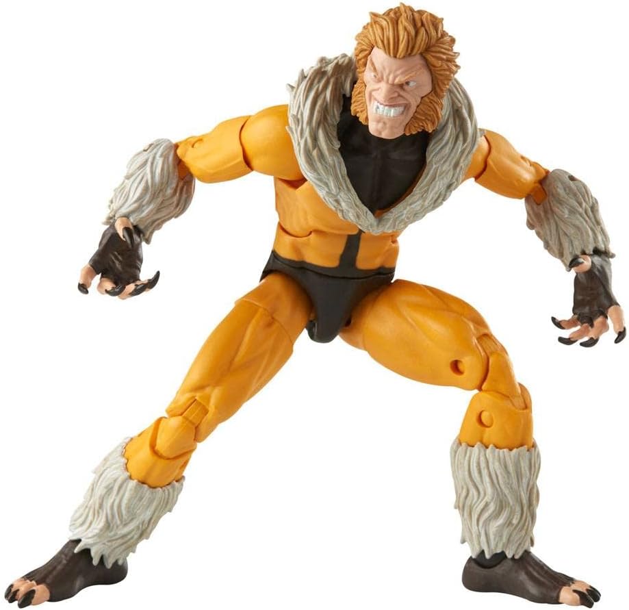 Marvel Legends Series X-Men Sabretooth Action Figure – 6"