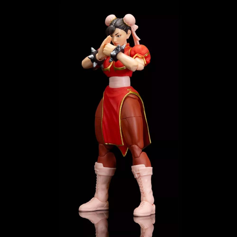 Generic Chun Li Street Fighter II 6"" Action Figure (Exclusive RED outfit version)