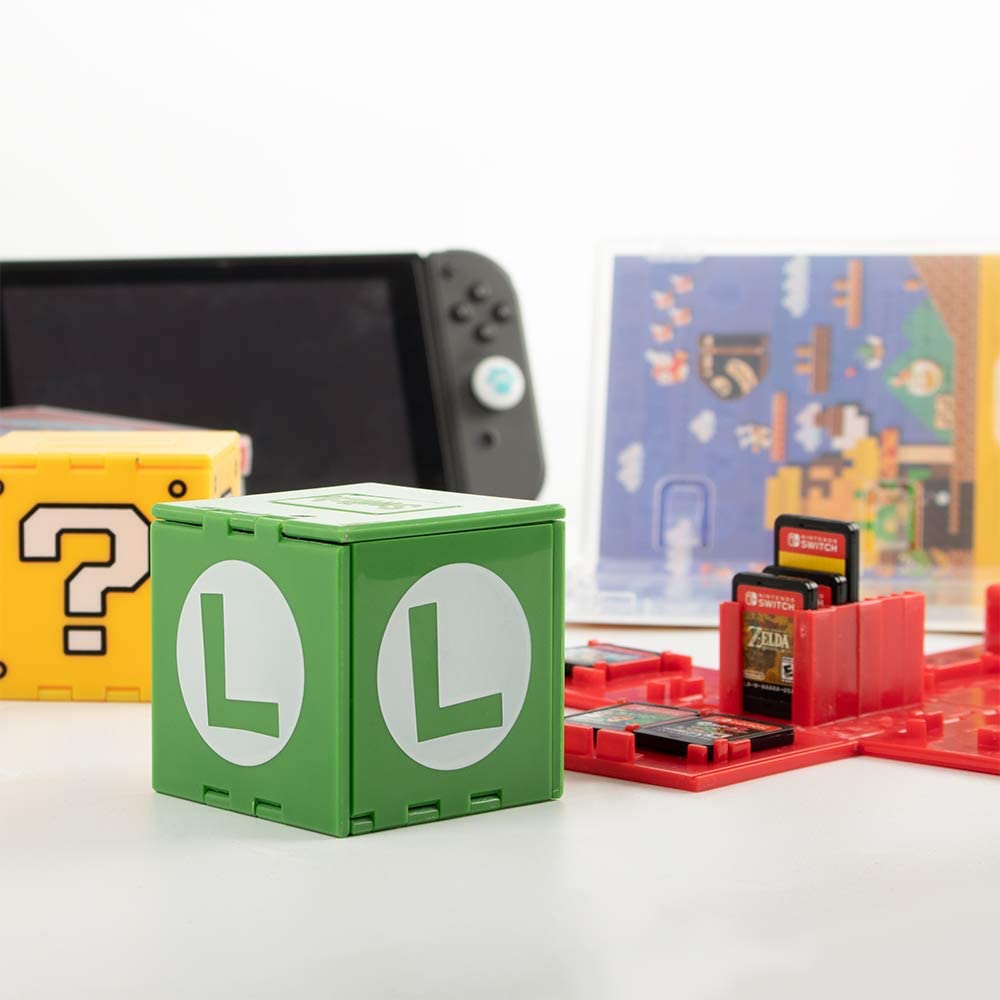 Game Card Holder for Nintendo Switch - 16 Game Card Case Storage Cube, Portable Organizer for Switch Lite - Flex Gamingproduct_type