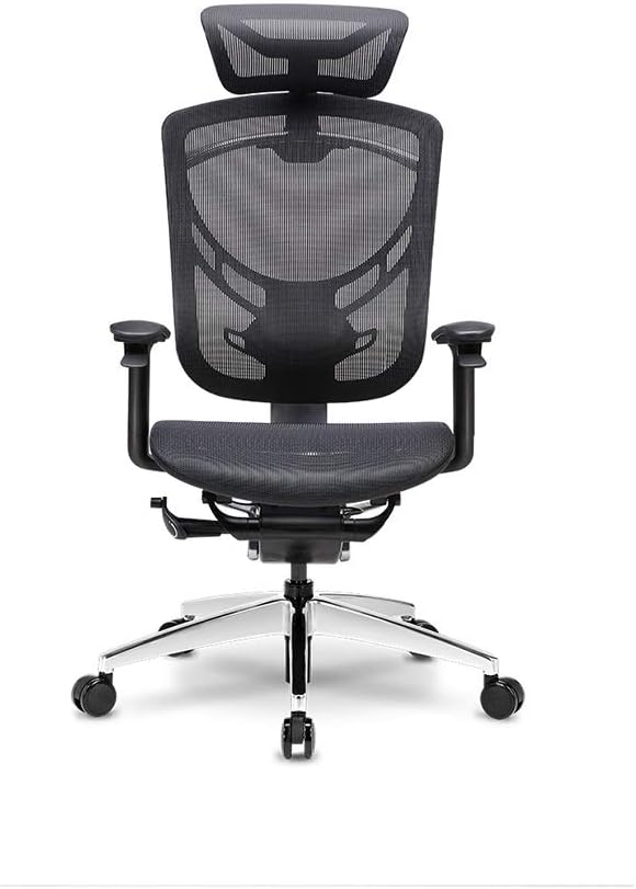 Massage Gaming Chair High Back Reclining Ergonomic Leather with Headrest and Lumbar Support Reclining Backrest Handrails and Seat Height Swivel Game Chair Black 46 inches - Flex Gamingproduct_type