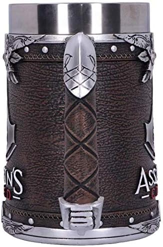 Nemesis Now Assassin's Creed Tankard – Hand-Painted Resin, 600ml – 2 Styles