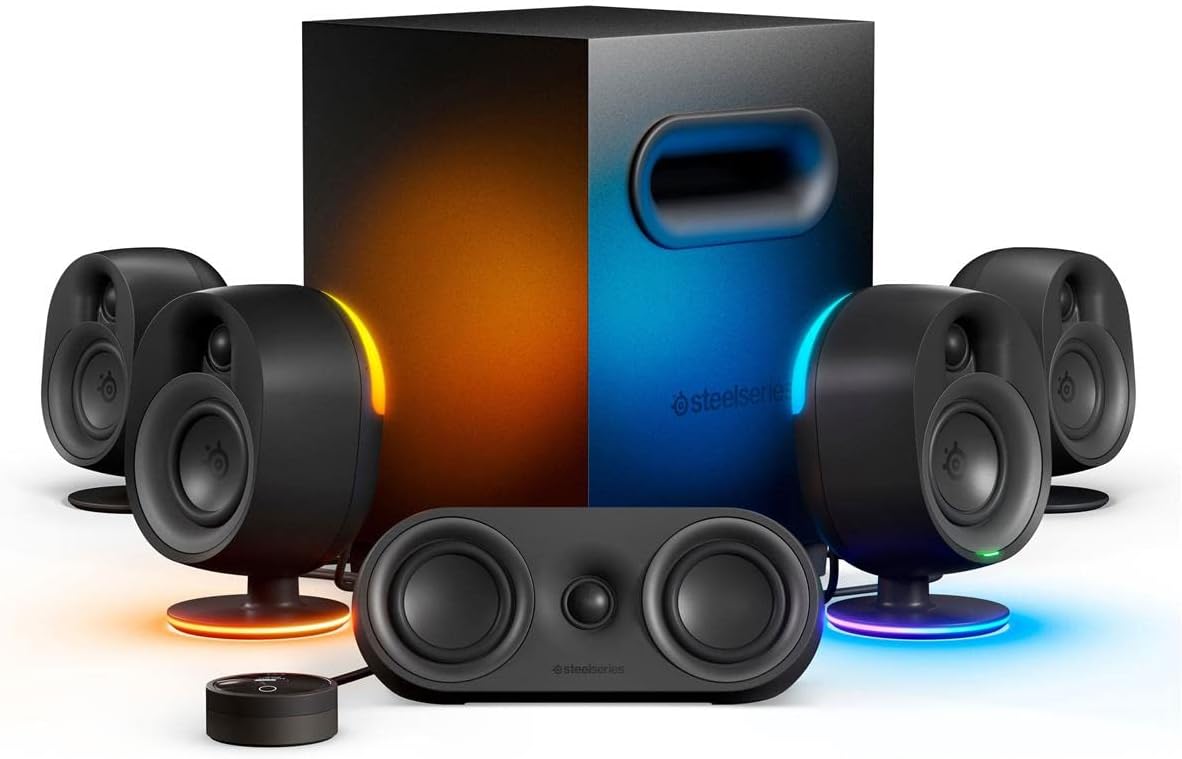 SteelSeries Arena Desktop Gaming Speaker System – Arena 3, 7 & 9