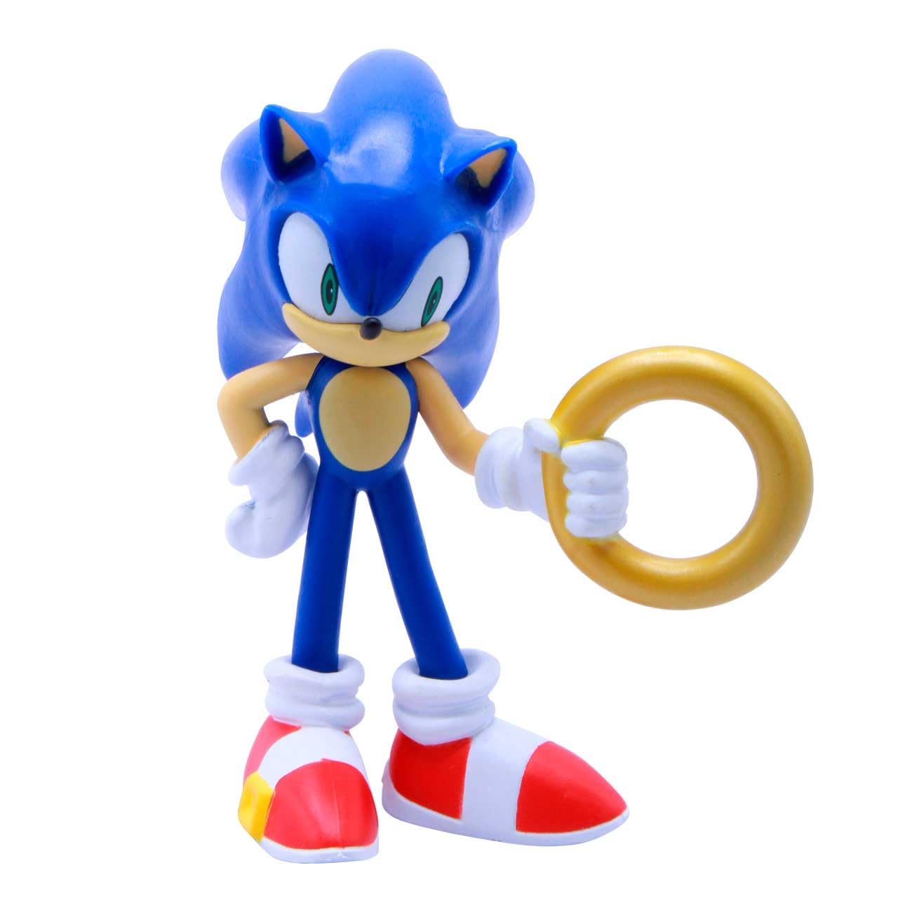 Sonic the Hedgehog Action Figure – 4" Articulated Collectible with Interchangeable Arms & Accessories - Flex Gamingproduct_type