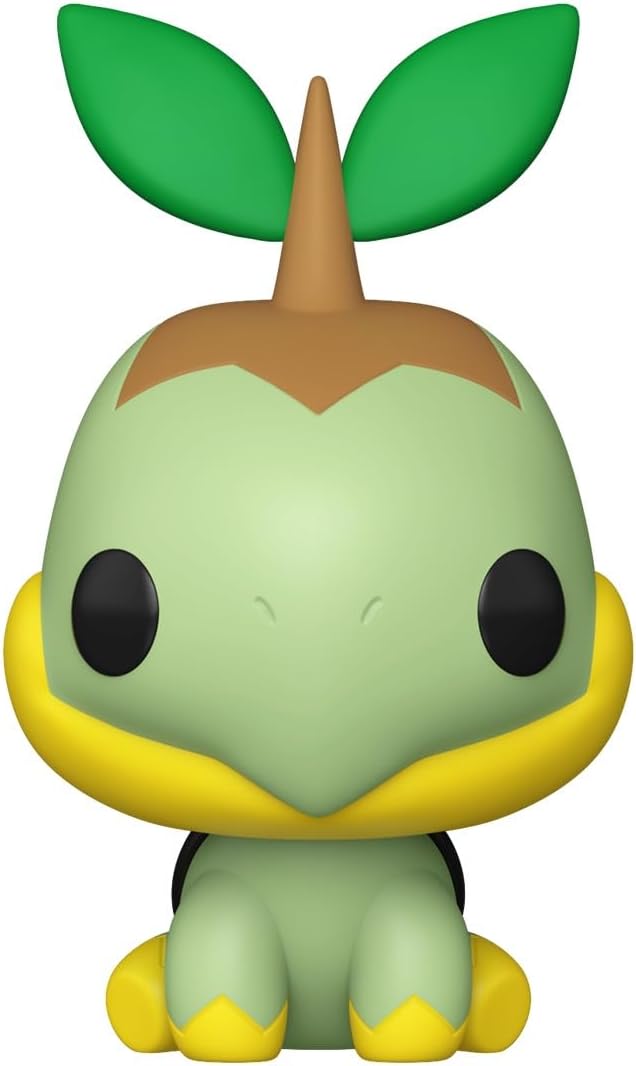 Funko POP! Games: Pokemon - Turtwig | Official Video Games Merch - Collectable Vinyl Figurine for Shelf Display - Birthday Gift Idea for Fans and Collectors