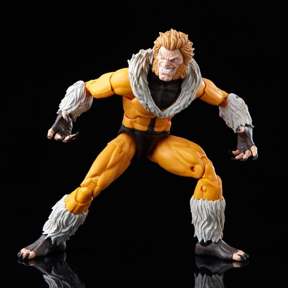 Marvel Legends Series X-Men Sabretooth Action Figure – 6"