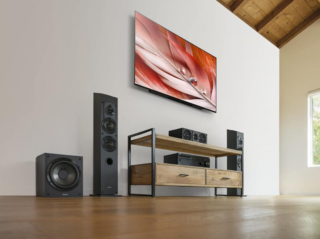 Sony SS-CS5M2 3-Way 3-Driver Hi-Res Compact Bookshelf Speakers (Pair) | CS Speaker Home Theater Series, 5.12-inch Woofer, High Precision Tweeters, Hi-Res Audio, Premium Componentry