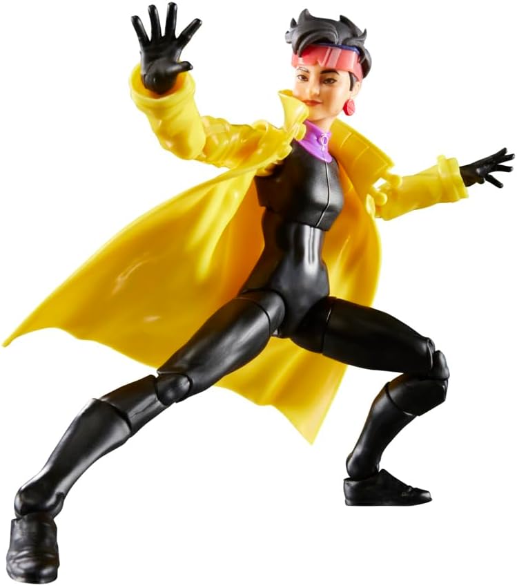 Marvel Legends Series Jubilee, X-Men '97 Collectible 6-Inch Action Figure Toy | 6-Inch Scale, Includes 5 Accessories, Attachable Plasmoid Power Fx, Soda Cup, 20 Plus Points Articulation