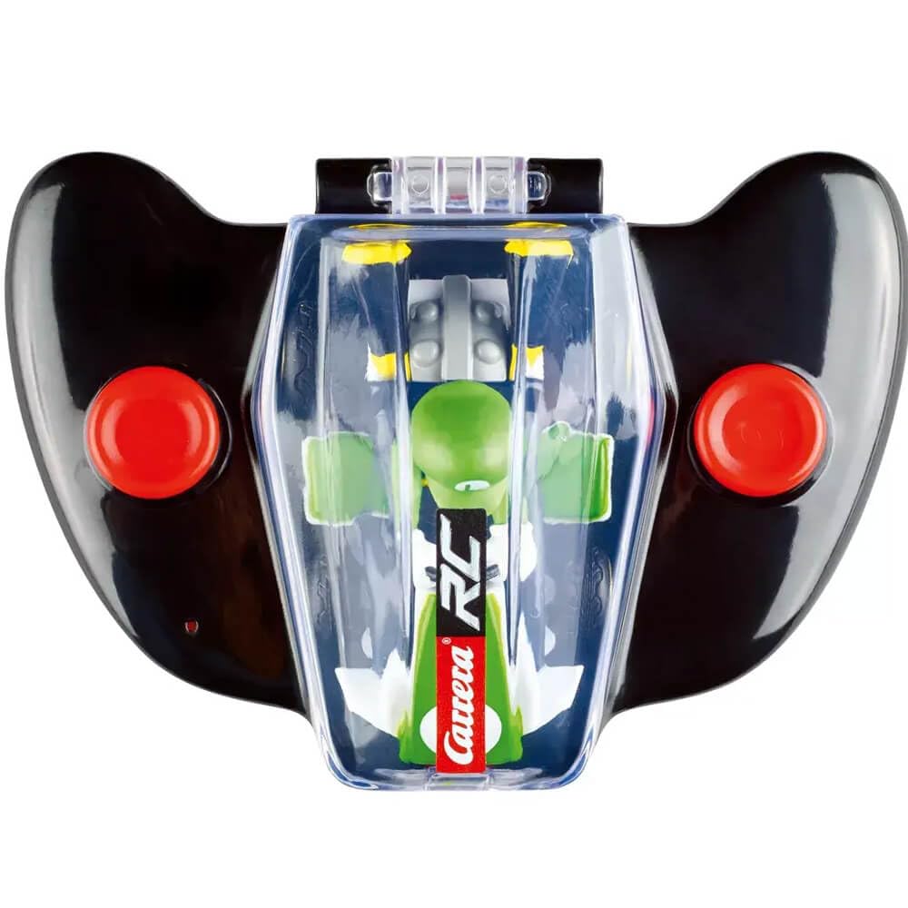 Carrera RC Nintendo Mario Kart 2.4 GHz Mini Collectible Radio Remote Control Toy Car Vehicle - Peach | Official Licensed Mario Miniature Collectible Toy RC Car for Kids 6+, Ready To Run, Rechargeable Battery, Radio RC Racing