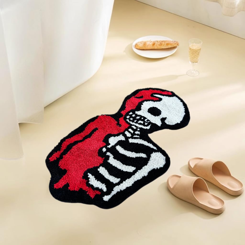 Graduation Bear Rug - Hypebeast Room Decor, Ultra-Soft Hypebeast Rugs with TPR Non-Slip Backing, Trendy Cloud-Like Plush Cute Carpet, Cool Rugs for Bedroom & Man Cave (28"x28") - Flex Gamingproduct_type