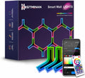 Gtminan Y-Shaped 3D RGB LED Wall Lights – 8 Pack