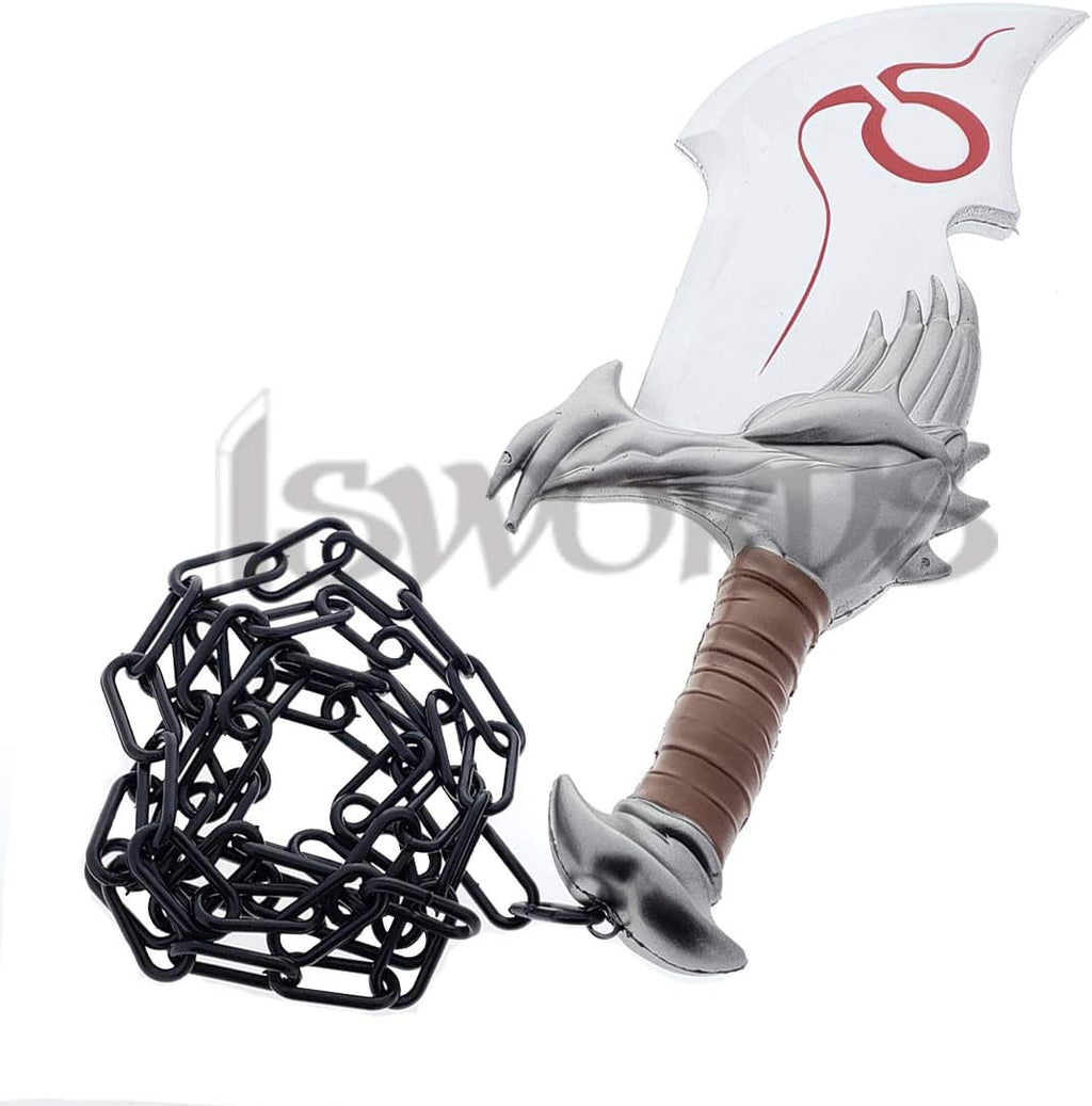 God of war: Kratos Blades of Chaos Foam 1:1 Scale Props Replica. Silver