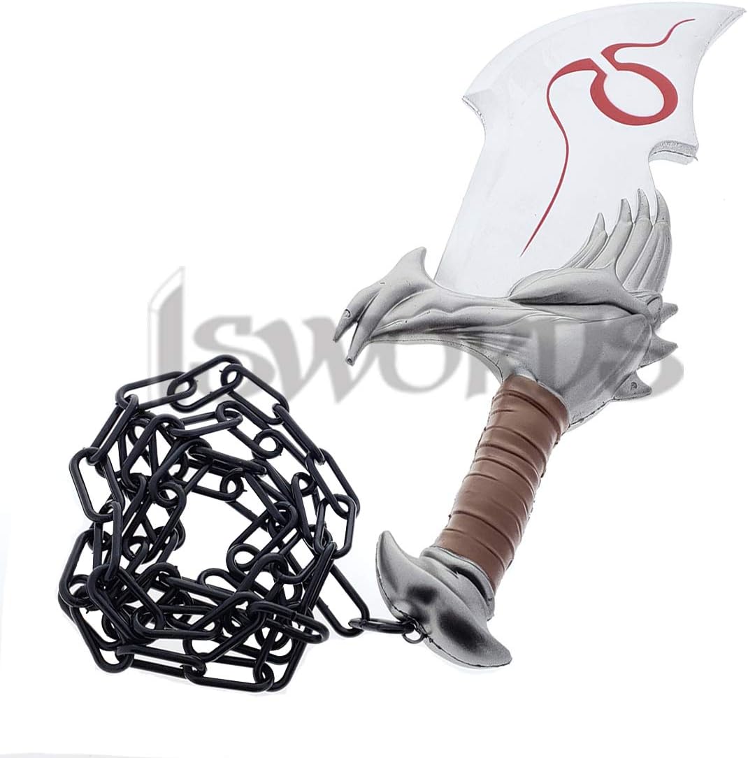 God of war: Kratos Blades of Chaos Foam 1:1 Scale Props Replica. Silver