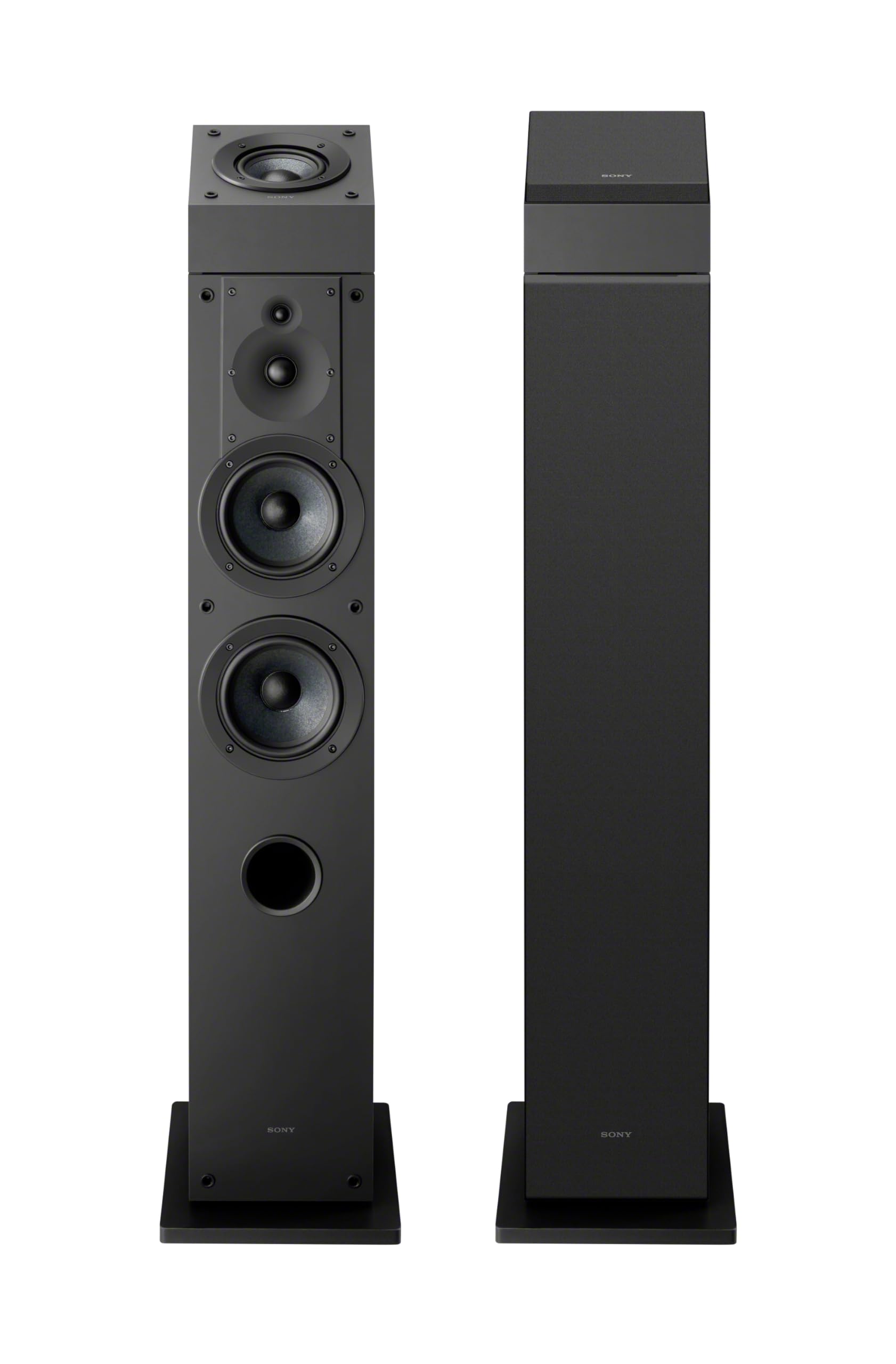 Sony SS-CS5M2 3-Way 3-Driver Hi-Res Compact Bookshelf Speakers (Pair) | CS Speaker Home Theater Series, 5.12-inch Woofer, High Precision Tweeters, Hi-Res Audio, Premium Componentry