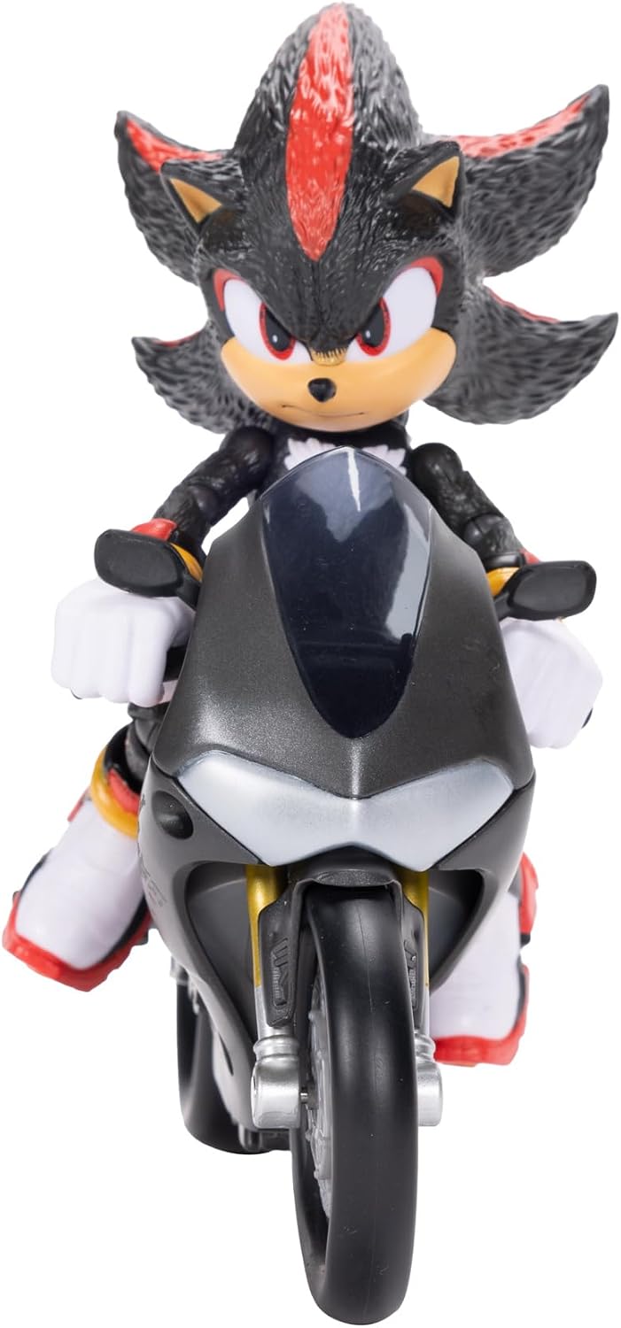 Sonic 3 Movie - 5" Figure w/Vehicle (Motorcycle)