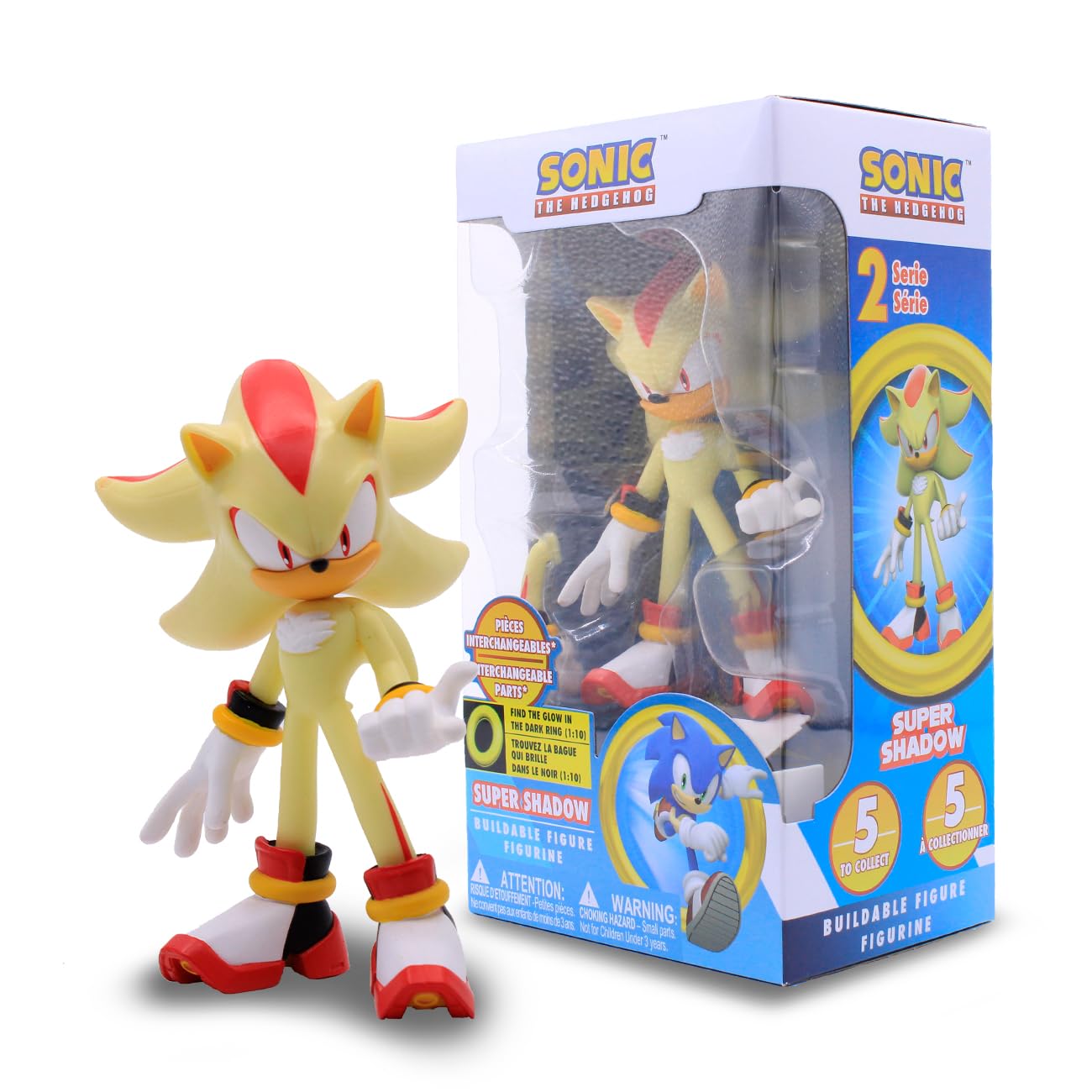 Sonic the Hedgehog Action Figure – 4" Articulated Collectible with Interchangeable Arms & Accessories - Flex Gamingproduct_type
