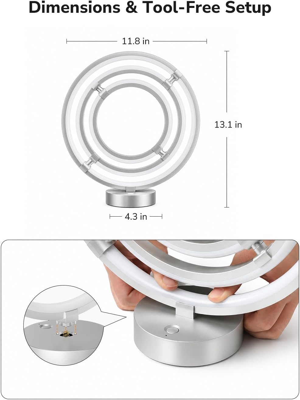 Lepro TB1 AI Smart Table Lamp – 2 Styles