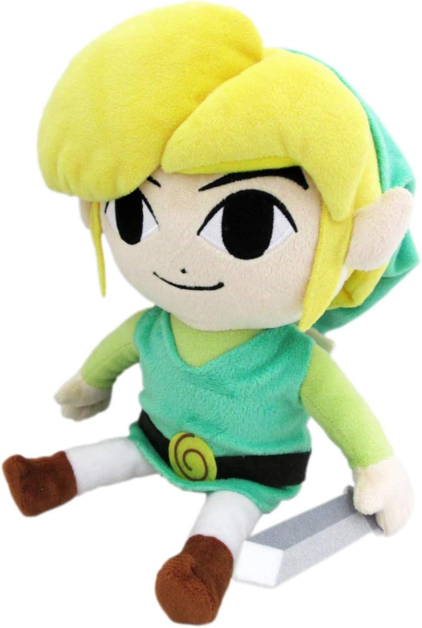 Little Buddy The Legend of Zelda The Wind Waker 8"" HD Link Plush, Multi-Colored