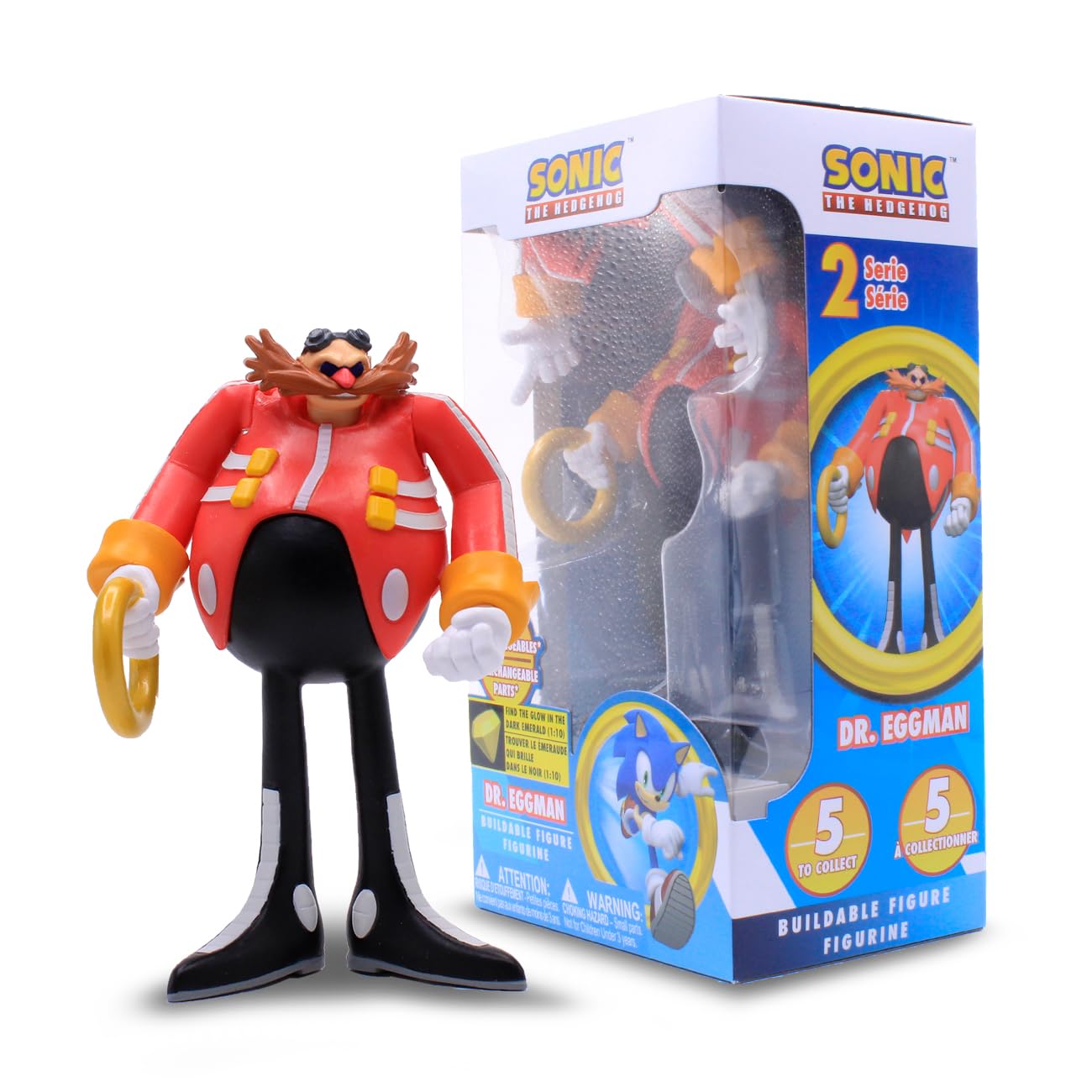 Sonic the Hedgehog Action Figure – 4" Articulated Collectible with Interchangeable Arms & Accessories - Flex Gamingproduct_type