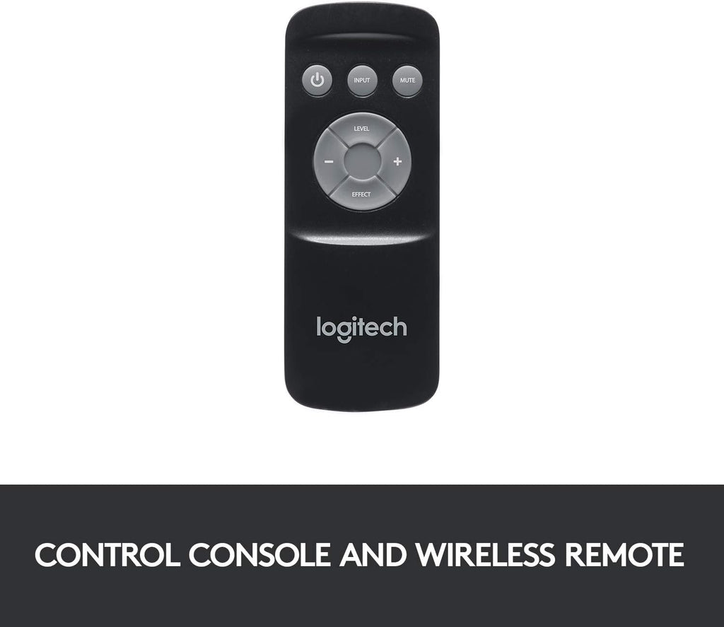 Logitech Z906 5.1 Surround Sound Speaker THX Dolby DTS - Black | Certified, digital audio input, multiple devices setup