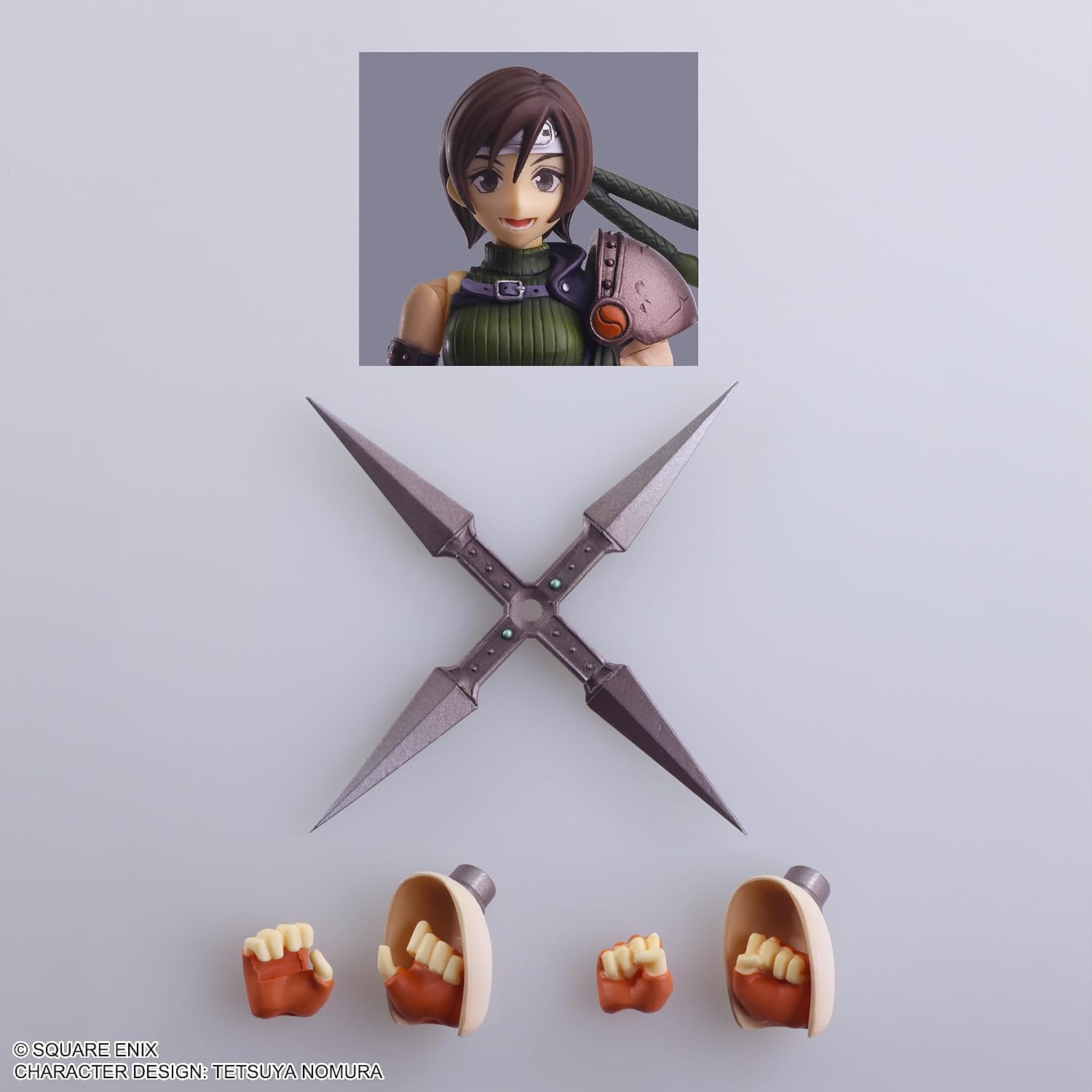 Final Fantasy VII Yuffi Action Figure - Bring Arts 6 Inch Figure of Your Favorite Ninja - Flex Gamingproduct_type