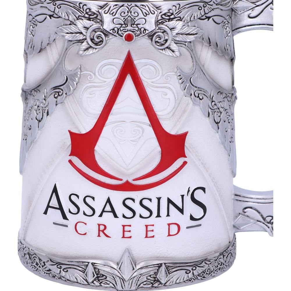 Nemesis Now Assassin's Creed Tankard – Hand-Painted Resin, 600ml – 2 Styles