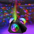 3-Magic Ball Disco Party Light with Dual Laser – 2 Variants